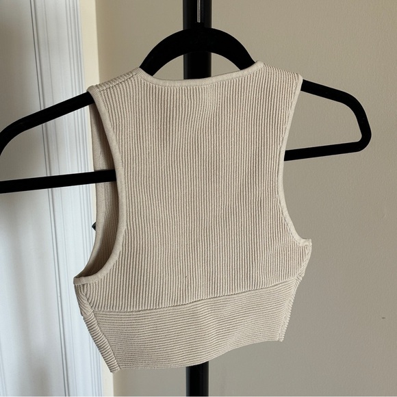 Babaton Sculpt Knit Deep V Tank - Picture 3 of 4